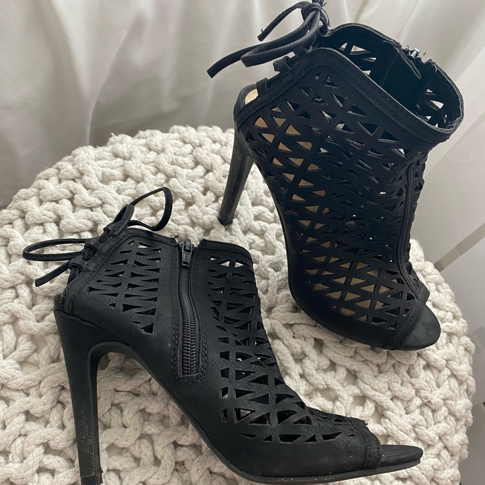 Black heels